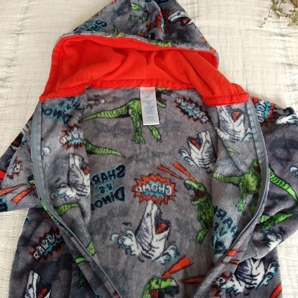 THE Children's Place cozy one piece pajamas size XS - Picture 6 of 9